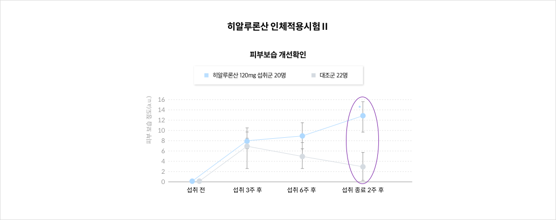 히알루론산 인체적용시험Ⅱ